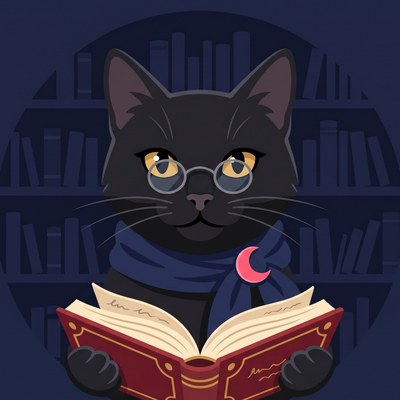 黒猫の司書・こよみ